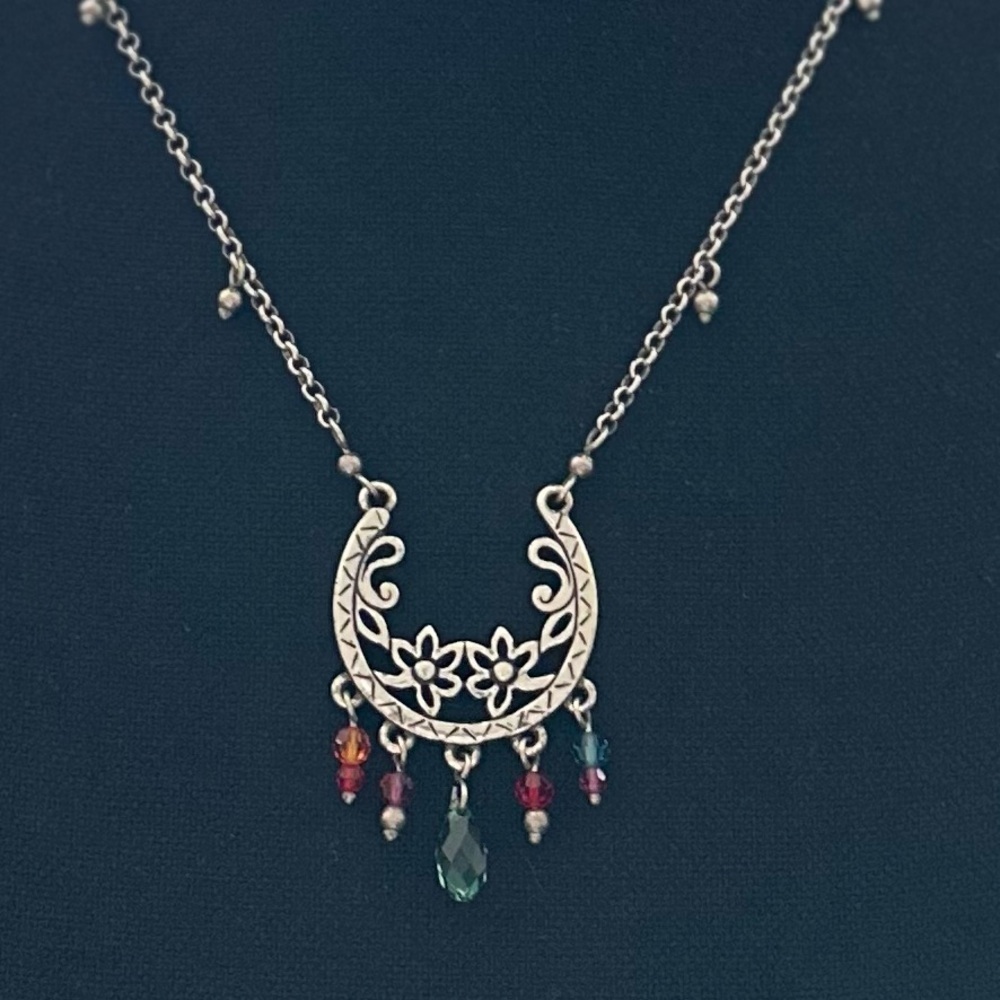 BRIGHTON 🩷 “Bali” Collection Necklace with Swarvorski Crystals - Retired